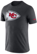 Nike Kansas City Chiefs Charcoal Essential Logo Tee