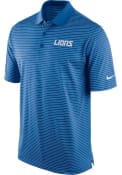 Detroit Lions Nike Stadium Stripe Polo Shirt - Blue