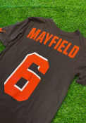 Baker Mayfield Cleveland Browns Brown Player Pride Player Tee