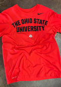 Ohio State Buckeyes Nike Phrase T Shirt - Red