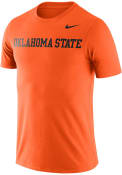 Nike Oklahoma State Cowboys Orange Word Tee