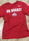 Ohio State Buckeyes Nike Mantra T Shirt - Red