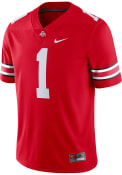 Ohio State Buckeyes Nike Home Game Football Jersey - Red