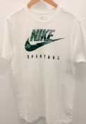 Michigan State Spartans Nike Futura T Shirt - White