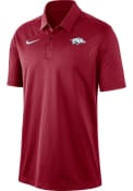 Arkansas Razorbacks Nike Franchise Dry Polo Shirt - Crimson