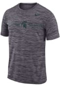 Michigan State Spartans Nike Velocity GFX Legend T Shirt - Grey