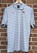 Ohio State Buckeyes Nike Victory Coach Polo Shirt - Grey