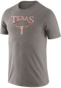 Texas Longhorns Nike Triblend Old School Fashion T Shirt - Grey