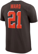 Denzel Ward Cleveland Browns Nike Player Pride 3.0 T-Shirt - Brown