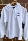 Michigan State Spartans Womens Nike Fleece Hooded Sweatshirt - White