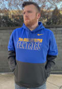 Pitt Panthers Nike Therma Pullover Hood - Blue