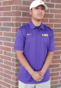 LSU Tigers Nike Dry Franchise Polo Shirt - Purple