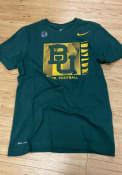 Baylor Bears Nike DriFit Team Issue Football T Shirt - Green
