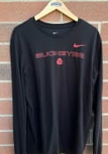 Ohio State Buckeyes Nike Team Issue Sideline T Shirt - Black
