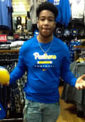 Pitt Panthers Nike Football Word T Shirt - Blue