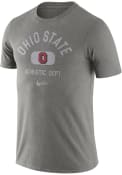 Ohio State Buckeyes Nike Old School Arch Fashion T Shirt - Grey