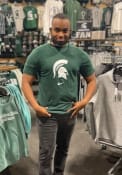 Michigan State Spartans Nike Asbury Logo T Shirt - Green