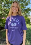 K-State Wildcats Nike Old School Arch Fashion T Shirt - Purple