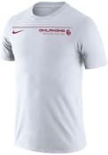 Oklahoma Sooners Nike Icon Word T Shirt - White