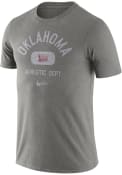 Oklahoma Sooners Nike Old SChool T Shirt - Grey