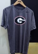 Georgia Bulldogs Nike Legend Logo T Shirt - Charcoal