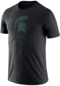 Michigan State Spartans Nike Essential Logo T Shirt - Black