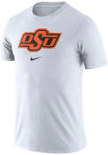 Oklahoma State Cowboys Nike Essential Logo T Shirt - White
