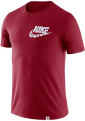 Oklahoma Sooners Nike Just Do it T Shirt - Crimson