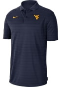 West Virginia Mountaineers Nike Victory Polo Shirt - Navy Blue