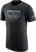 Michigan State Spartans Nike College Triblend Fashion T Shirt - Black