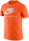 Oklahoma State Cowboys Nike Essential Futura T Shirt - Orange