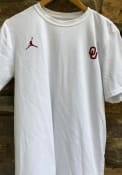 Oklahoma Sooners Nike Jordan Legend Small Logo T Shirt - White