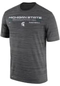 Michigan State Spartans Nike Velocity Legend Football T Shirt - Grey