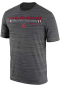 Oklahoma Sooners Nike Jordan Velocity Legend Football T Shirt - Grey