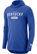 Kentucky Wildcats Nike DriFIT Collegiate II Hooded Sweatshirt - Blue