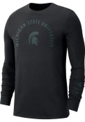 Michigan State Spartans Nike Sznl T Shirt - Black