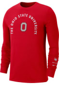 Ohio State Buckeyes Nike Sznl T Shirt - Red