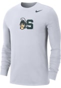 Michigan State Spartans Nike Mascot T Shirt - White