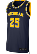 Michigan Wolverines Nike Basketball Jersey Basketball Jersey - Navy Blue