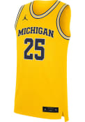 Michigan Wolverines Nike Basketball Replica Basketball Jersey - Gold