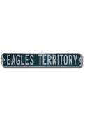 Philadelphia Eagles Teal Street Sign