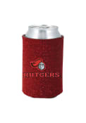 Rutgers Scarlet Knights Red Glitter Can Coolie