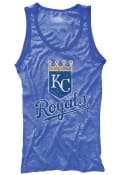 Kansas City Royals Womens Contrast Tank Top - Blue