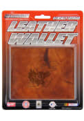 Kansas Jayhawks Manmade Leather Bifold Wallet - Brown