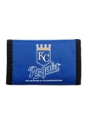 Kansas City Royals Nylon Trifold Wallet - Blue