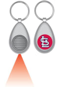 St Louis Cardinals Red LED Light Keychain