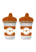 Texas Longhorns Baby 2-Pack 5 oz. Bottle - Burnt Orange
