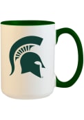 Michigan State Spartans 15oz Inner Color White Mug