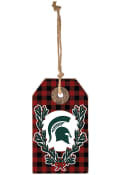 Michigan State Spartans Gift Tag Ornament