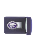 K-State Wildcats Team Logo Money Clip - Purple